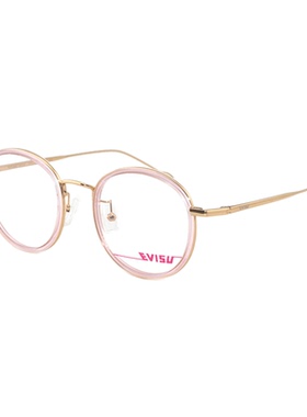 日本福神 惠美寿/EVISU 1052女款圆形全框近视休闲复古风时尚眼镜