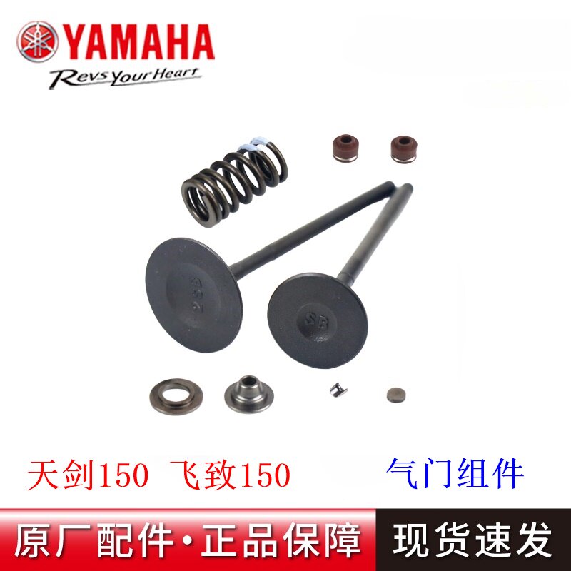 雅马哈 飞致YS125 电喷车JYM150-5/6/8天剑Z进排气门气门油封原装
