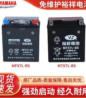 裕祥雅马哈NVX155 XMAX300 NMAX155 MT03 R3 R25 NMAX125电瓶电池