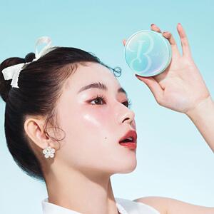 洪知秀代言Likebel 光感柔雾气垫水光感原生肌肤敏感肌网格气垫