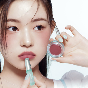 洪知秀代言Likebel多功能晕染刷 唇颊膏CP Q弹麻薯刷