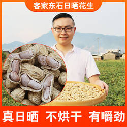 客家梅州水煮日晒花生广东平远东石农家咸干盐水熟花生特产2斤