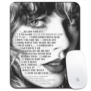 泰勒·斯威夫特鼠标垫Taylor Swift霉霉周边海报欧美明星diy定制