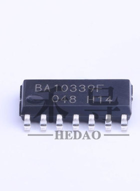 BA10339F-E2原装正品3-36V ±1.5V-18V 2mA封装SOP-14（10只）
