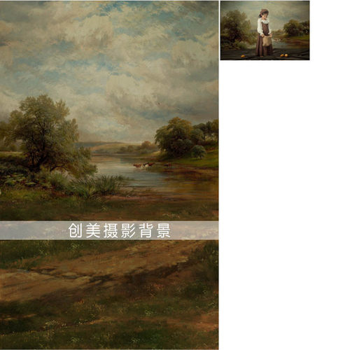 风景背景布素材模板-风景背景布图片下载- 小麦优选