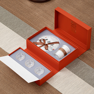 茶饼礼盒空盒高档普洱茶包装盒福鼎白茶茶叶礼品盒子定制收纳茶盒