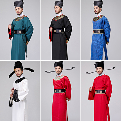 男士宋朝官员大臣文武百官李白诗人文官衙役包公宋朝官员服装租赁