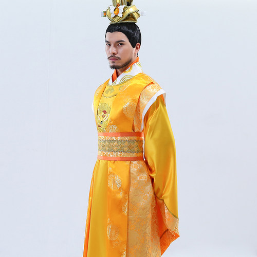 华彩霓裳男士唐朝皇帝服装租赁