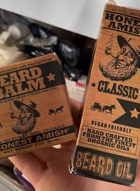 美国正品 Honest Amish Classic Beard Oil 2oz