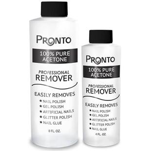 Acetone Pure Quick Professional Polish卸甲 Pronto Nail 100%