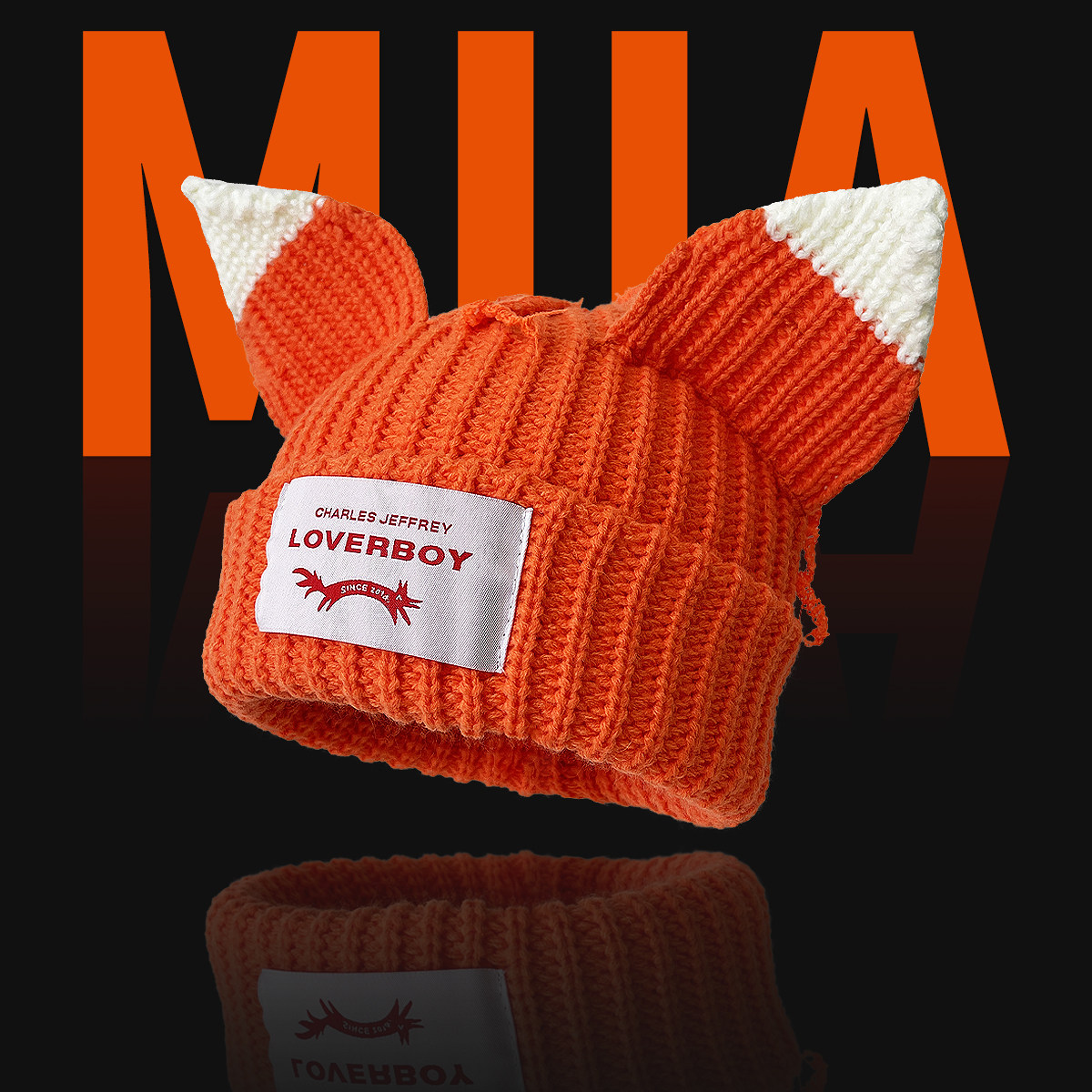 韩版网红明星款橙色猪猪耳朵毛线帽秋冬保暖显脸小针织帽冷帽潮女,服饰配件/皮带/帽子/围巾,帽子,淘宝优惠券,粉丝福利购,淘宝优惠卷