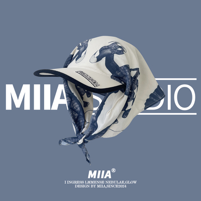 潮酷龙涂鸦小众个性头巾帽