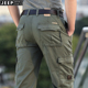 工装 厚款 裤 JEEP正品 男士 宽松直筒秋冬季 户外多口袋春秋休闲裤 2025