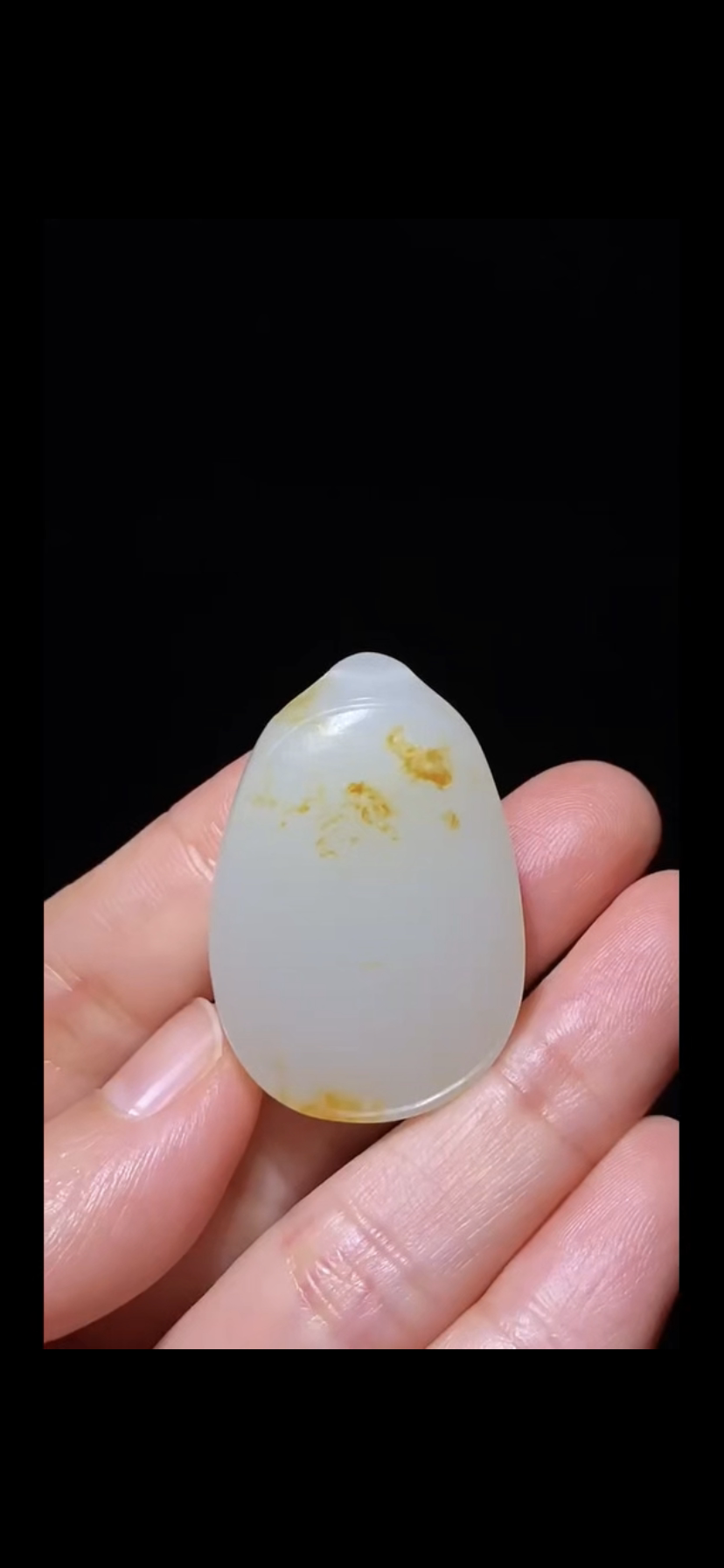 天然正品新疆和田籽料 平安无事牌 独籽雕刻 满皮 带证书全国复检