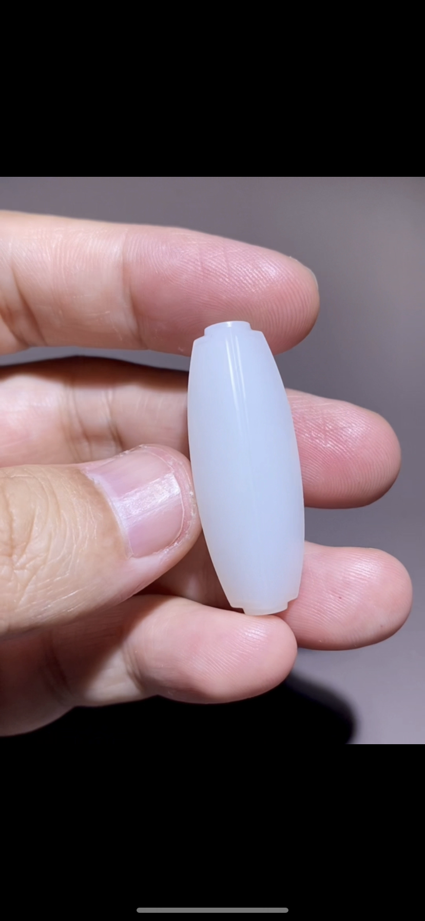 天然高品质新疆和田玉籽料 一级白过灯无结构 温润油糯正品带证书