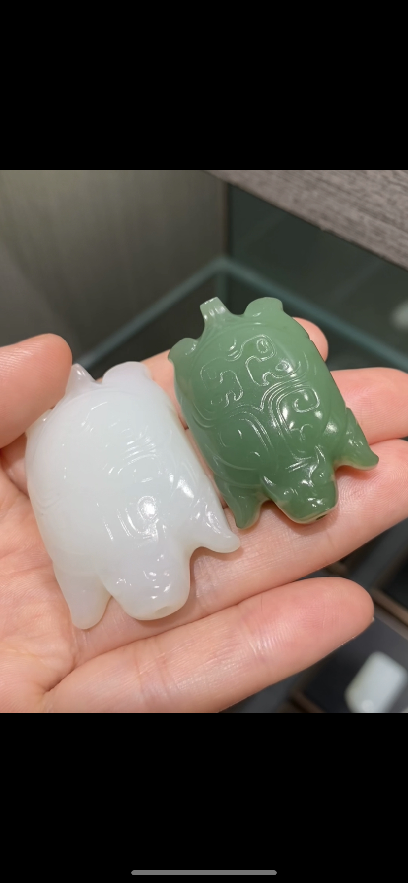 天然精品新疆和田籽料碧玉商龟50*30*14mm42*25*14mm正品证书老店