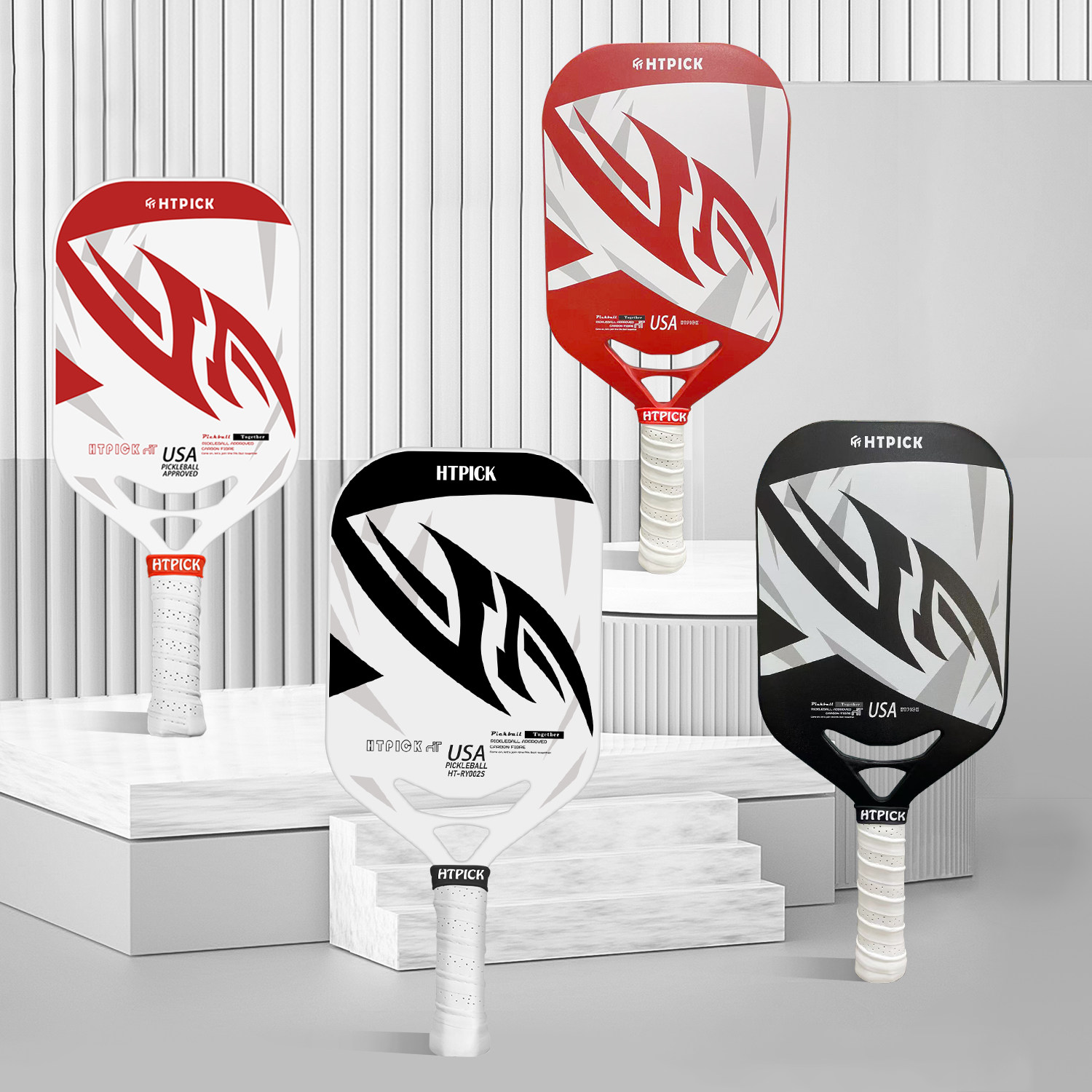 HTPICK专业碳纤维匹克球拍