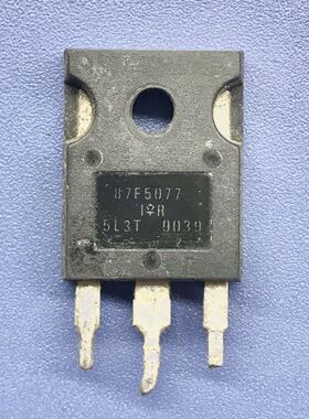 回收电子元器件87F5077 14A500V MOS场效应管 原装进口拆机