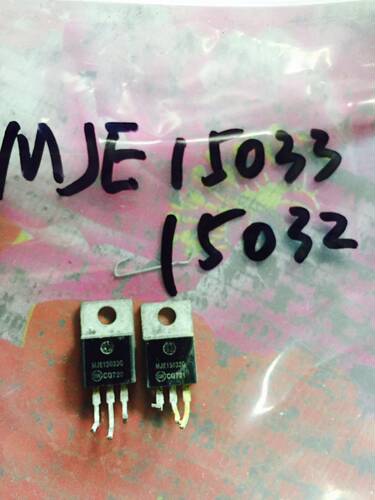 回收电子元器件MJE15032G MJE15033G 音频功放对管 TO-220 5元/对