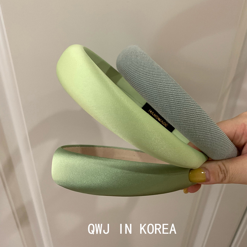 折扣清仓款绿色系韩国进口发箍