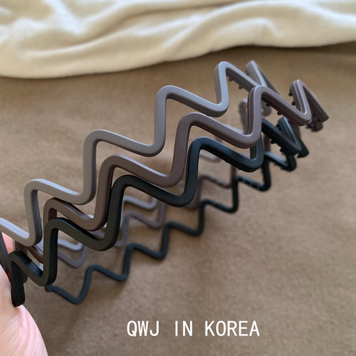 韩国进口发箍基础树脂波浪头箍