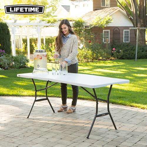 lifetime可折叠会议桌办公桌餐桌