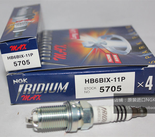 NGK三爪铱铂金火花塞HB6BIX-11P