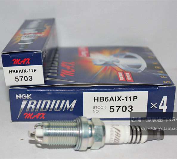 NGK铱铂金火花塞HB6AIX-11P