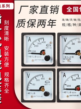 99T1型 99T1-A指针式交流电流表1A2A3A5A10A15A20A25A30A40A50A