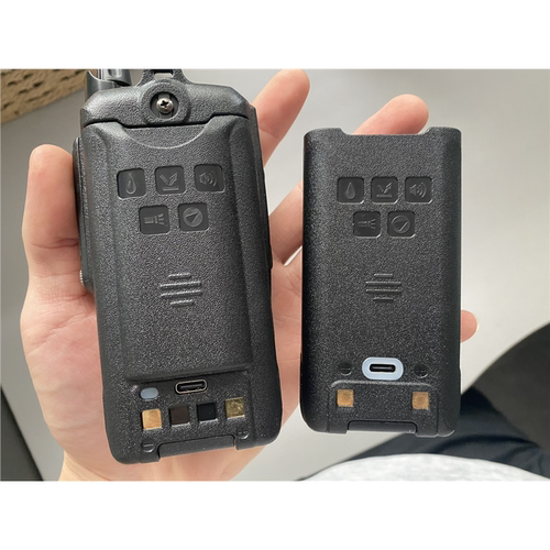宝锋BF-UV9Rplus对讲机电池 typec充电适配宝峰9Rpro加厚电板锂电
