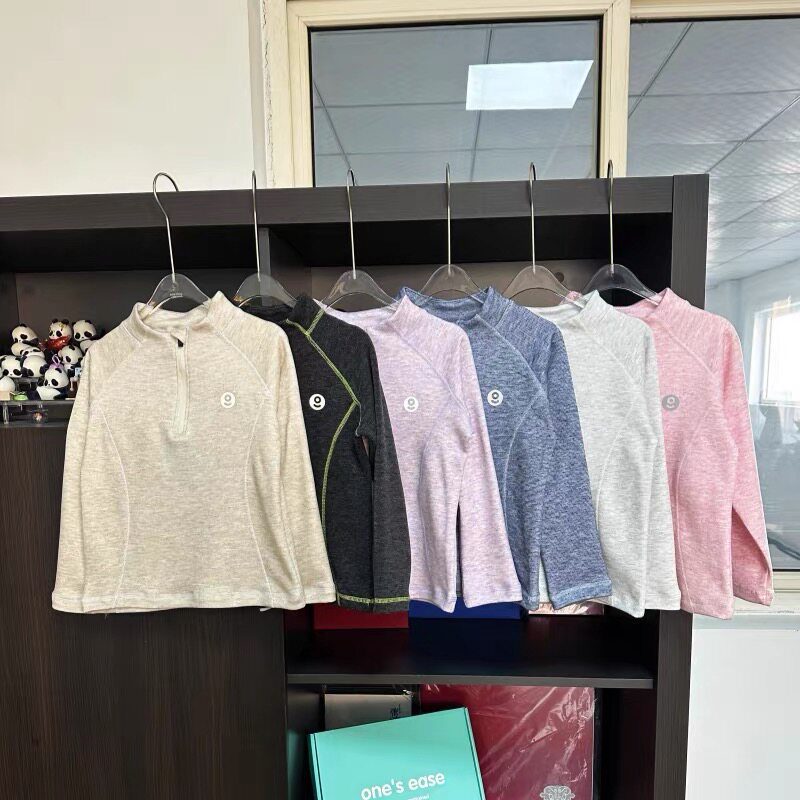 特价儿童半拉链保暖糯糯衣26秋季新款中大童男女童休闲舒适T恤