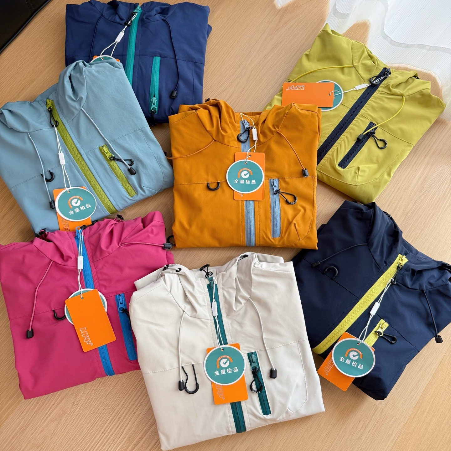 儿童冲锋衣外套春秋三F系列连帽休闲保暖中大童男女童上衣