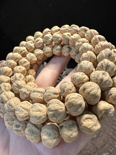 8.5mm藏区百香籽微切白芽莲花大籽多棱百香巨大尺寸108文玩手串