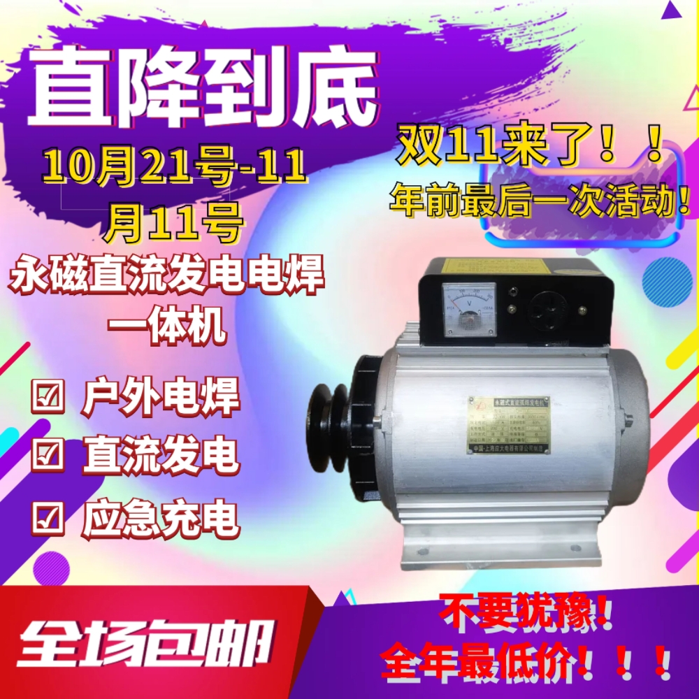 全铜CE认证电焊机永磁出口多用机