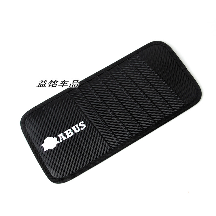 BRABUS smart C级E级 遮阳板 博速 碳纤纹 皮CD夹 CD包 袋 收纳夹