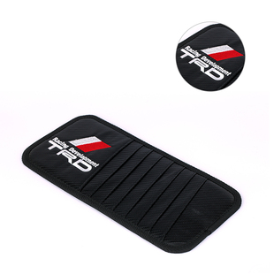 遮阳板改装 碳纤纹CD夹CD包收纳夹凯美瑞卡罗拉雷凌汉兰达锋兰达