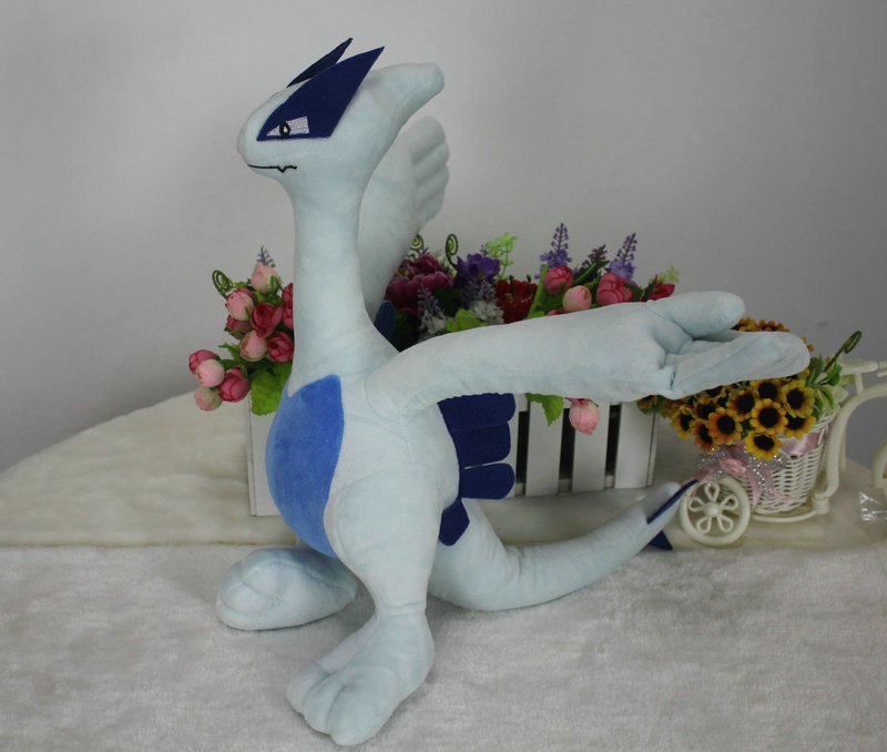 洛基亚海神兽宝可梦毛绒公仔