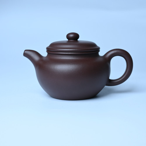 美壶网周小培全手工紫砂壶特好老紫泥仿古 茶壶 茶具158cc