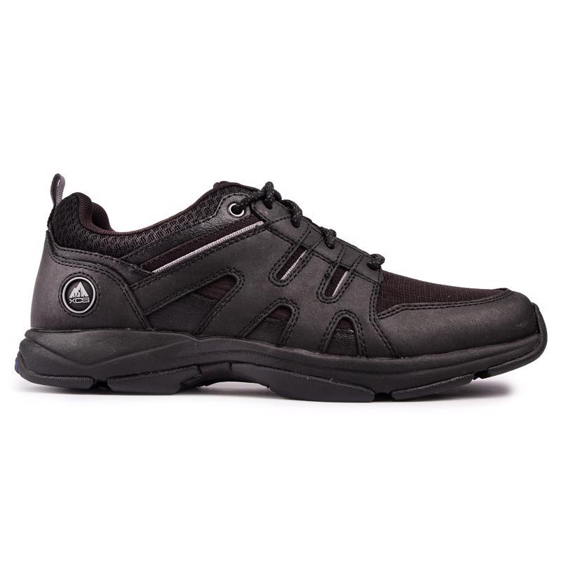 乐步Rockport Chranson Sport 黑色圆头低帮系带运动鞋综合训练鞋