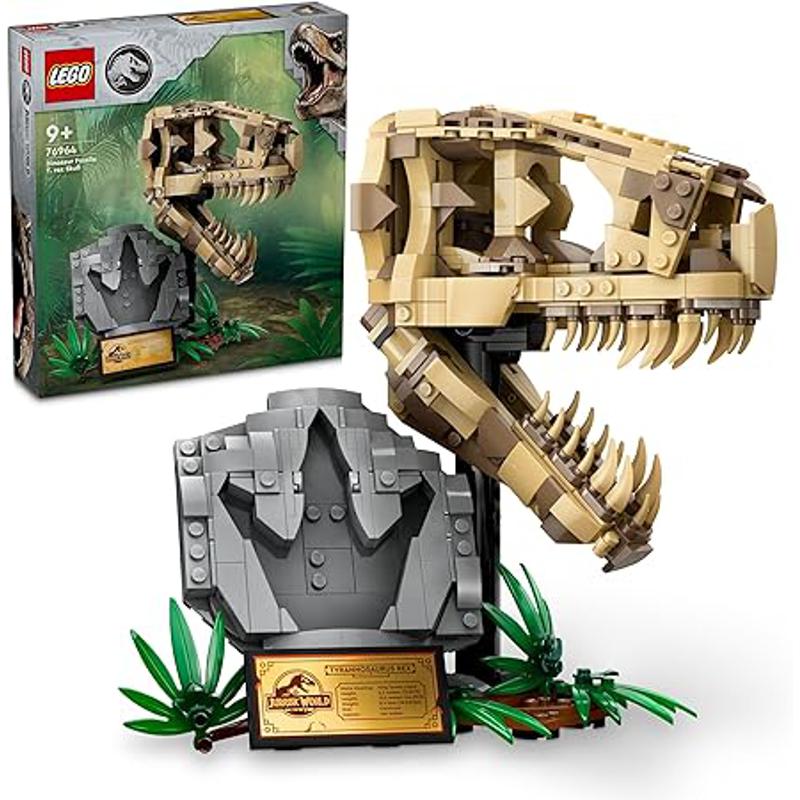 全球购乐高lego专柜正品时尚侏罗纪世界恐龙化石积木摆件玩具