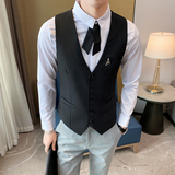 8751*马甲男潮收腰夜店酒吧ktv工作服休闲背心P50，男装背心/马甲，星座717A