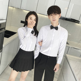 QC130*青年长袖衬衣学生演出服合唱班服KTV酒吧工装大码P50，男装衬衫，星座717A