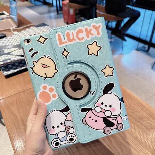 帕恰狗diy适用华为matepad11保护套360旋转SE10.4荣耀x8/V7pro平板壳2023MatePadAir11.5寸防摔12寸皮套