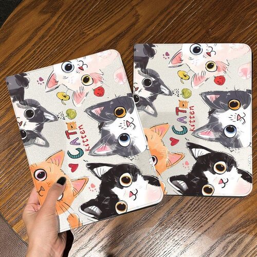适用于苹果ipad2017保护套平板ipada1893款5代6代9.7寸第五A1822外壳a2197ipadth789代10.2寸多样猫