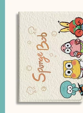 萌系海绵宝宝适用ipad9保护套A2197平板壳7代8代th9代苹果Air1/2/3/4/5/6电脑壳mini6卡通壳Pro11寸ipad10代