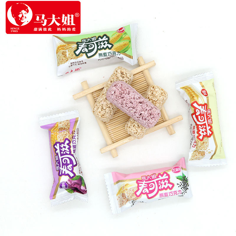 马大姐糖果 零食 麦可滋 500克 燕麦糖 燕麦酥糖 喜糖