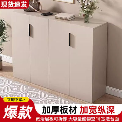 鞋柜实木入户换鞋家用门