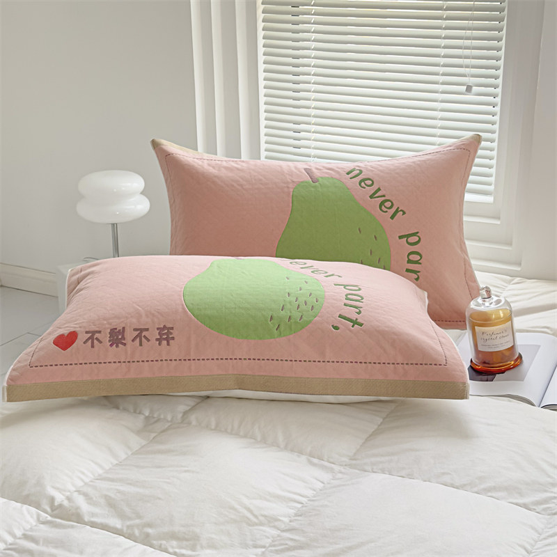 不梨不弃/2024新款A类纯棉枕巾亲肤全棉纯棉提花纱布八层枕巾一对,床上用品,枕巾,淘宝优惠券,粉丝福利购,淘宝优惠卷