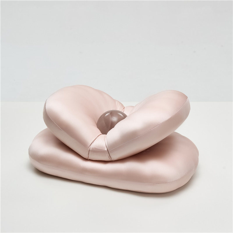 2025春夏新款贝壳零压生物基枕-生物基记忆棉枕头成人枕芯