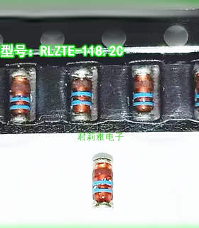 RLZTE-118.2C 三色环二极管进口贴片稳压0.5W8.2V蓝环LL34玻璃